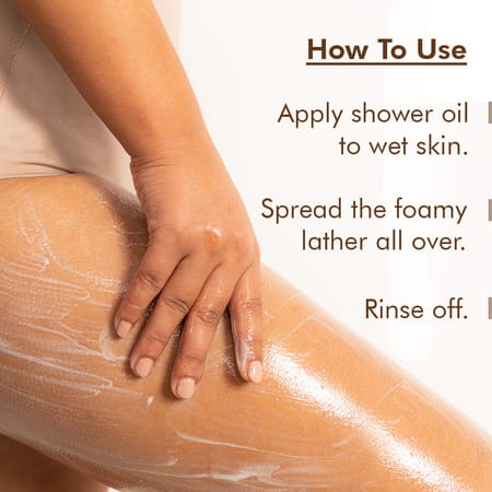 Mcaffeine Coffee Shower Oil (Deep Moisturization For Soft Skin)