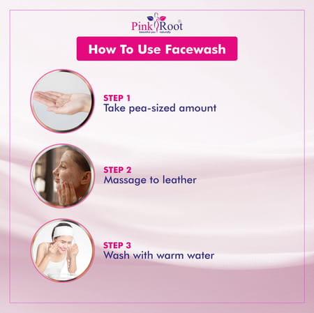 Pink Root Lemon Face Wash 100ml