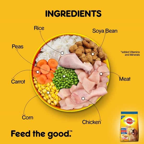 Pedigree Dog Food Adult Chicken & Veg 1.2 Kg