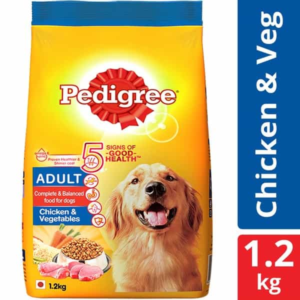 Pedigree Dog Food Adult Chicken & Veg 1.2 Kg