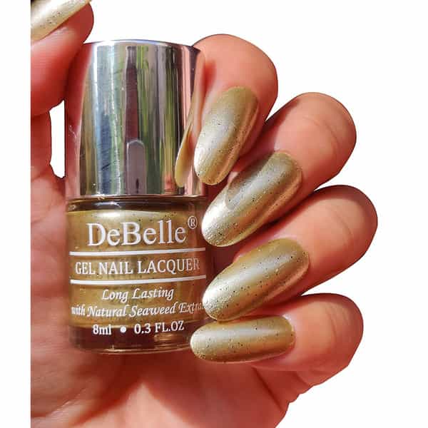 Debelle Gel Nail Lacquer Metallic & Glitter (8Ml Each) Rakhi Gifts