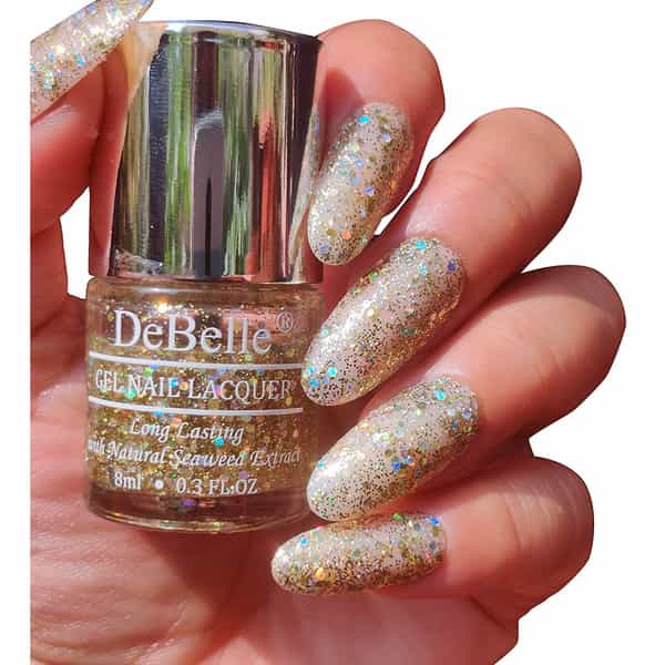 Debelle Gel Nail Lacquer Metallic & Glitter (8Ml Each) Rakhi Gifts