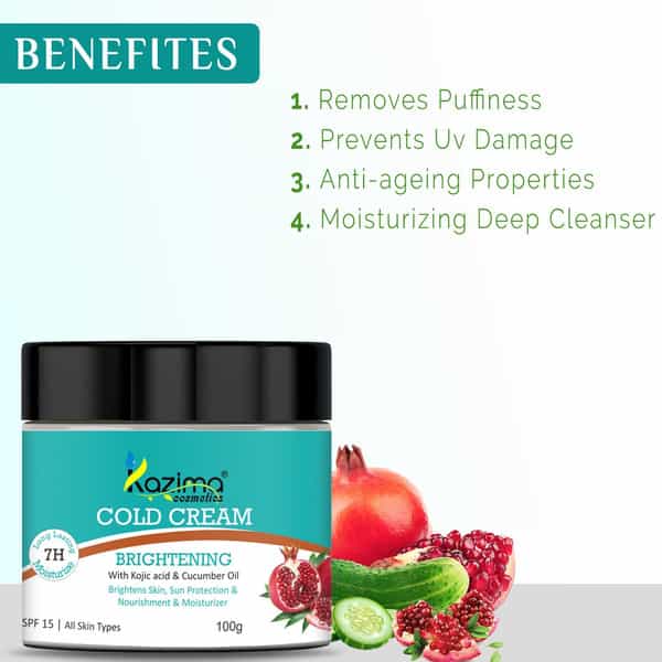 Kazima Brightening Cold Cream 100G Spf15