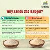 Zandu Sat Isabgol Psyllium Husk 100Gm