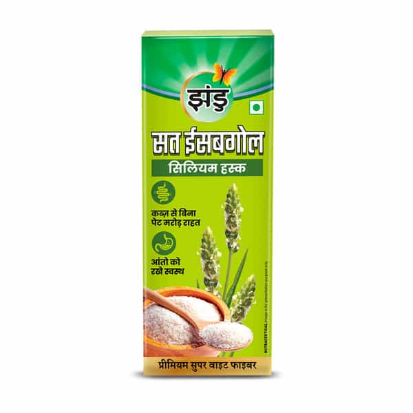 Zandu Sat Isabgol Psyllium Husk 100Gm