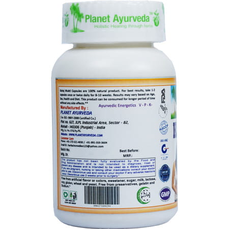 Planet Ayurveda Kabaj Mukti - 60 Capsules