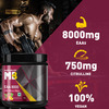 Muscleblaze Eaa 8000|8000Mg Eaas & 1000Mg Hydration Blend & 750Mg L-Citrulline|Razz Lemonade | 340G