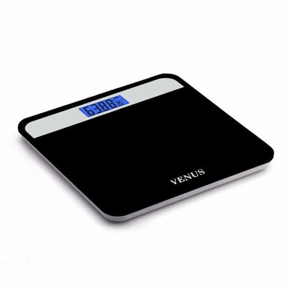 Venus (India) Electronic Digital Personal Bathroom Weight Machine | Upto 180Kg | Eps-2799 Silver
