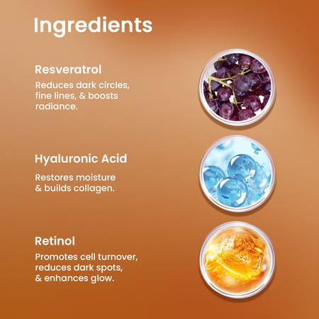 The Skin Story Daily Skin Defence Serum With Hyaluronic | Retinol For Age Spots | Fine Lines 40ml