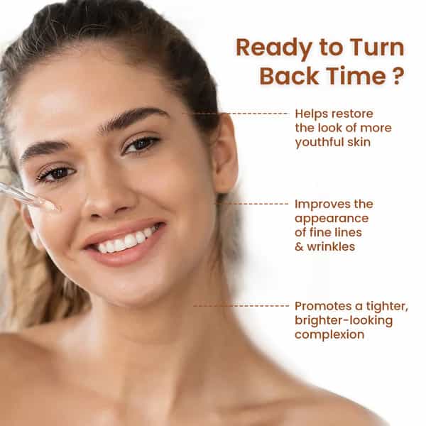 The Skin Story Daily Skin Defence Serum With Hyaluronic | Retinol For Age Spots | Fine Lines 40Ml