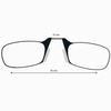 Klar Eye Quik Smartphone Reading Glasses Men And Women Powers +1 To +3+1.25 Power Black