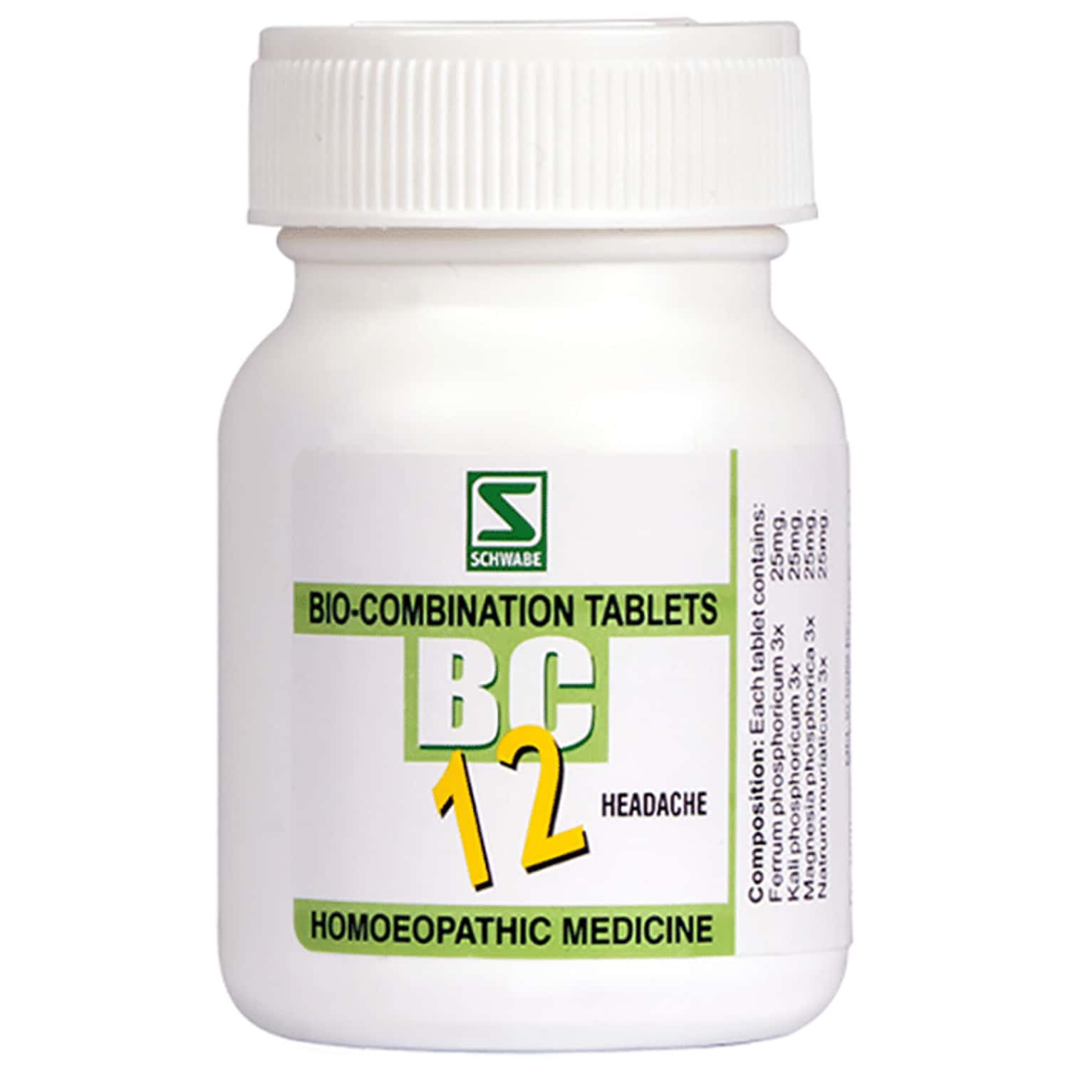 Dr. Willmar Schwabe India Bio-Combination 12 (Bc 12) Tablet 20 No'S