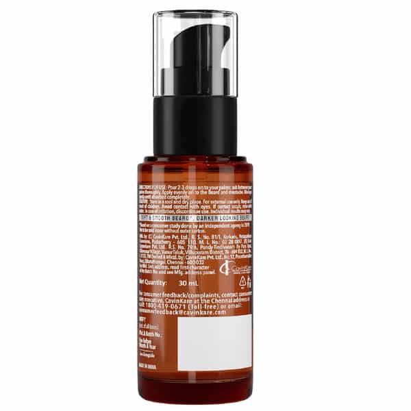 Biker's Beard Styling Oil For Matte Look With Goodness Of Hempseed Oil And Cedarwood Oil (30 Ml)