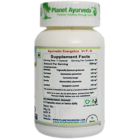 Planet Ayurveda Diableen Capsules - 60 Capsules
