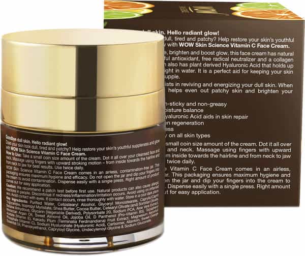 Wow Skin Science Vitamin C Face Cream - 50 Ml