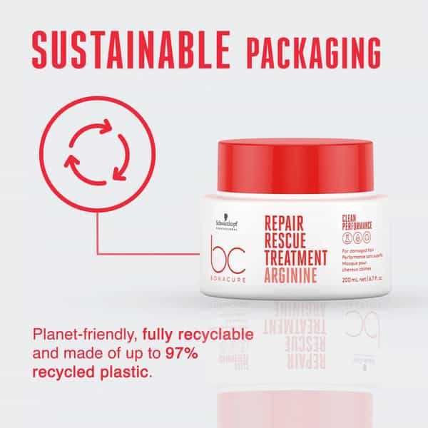 Schwarzkopf Professional Bonacure Repair Rescue Treatment With Arginine 200Ml