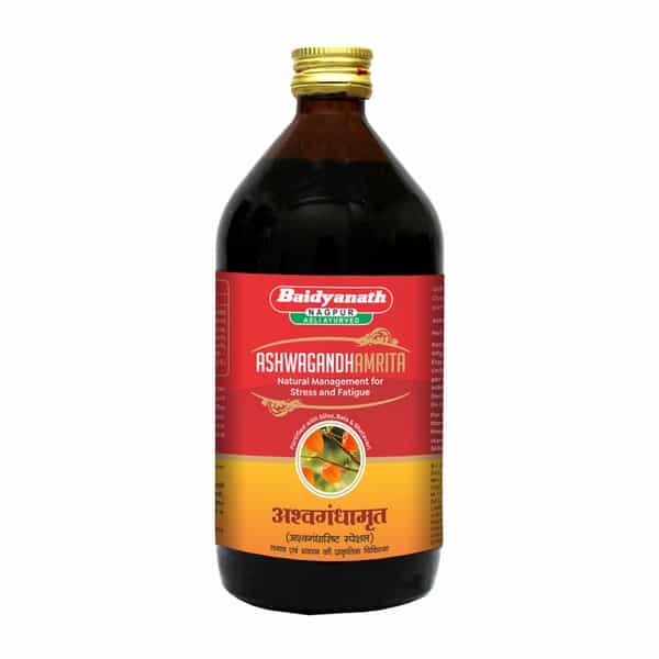 Baidyanath Asli Ayurved Ashwagandha Amrita (450 Ml)