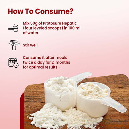 Cratus Protosure Hepatic Complete Dietary Supplement For Liver Care Enriched With Bcaa