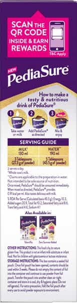 Pediasure Complete Balanced Nutrition To Help Kids Grow - 400 Gm (Chocolate)- Box