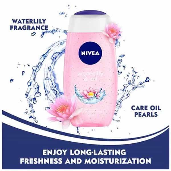 Nivea Shower Gel Water Lily & Oil Body Wash - 250Ml