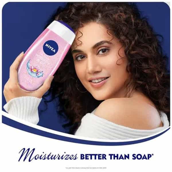 Nivea Shower Gel Water Lily & Oil Body Wash - 250Ml
