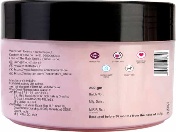 The Bath Store Strawberry Sparkle Body Butter 200Gm