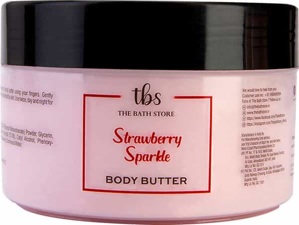 The Bath Store Strawberry Sparkle Body Butter 200Gm