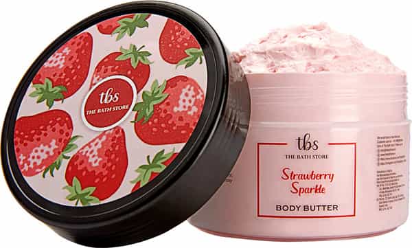 The Bath Store Strawberry Sparkle Body Butter 200Gm