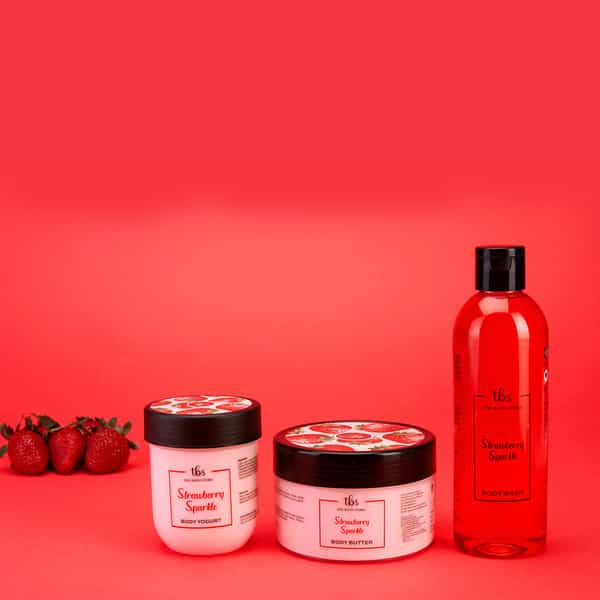 The Bath Store Strawberry Sparkle Body Butter 200Gm