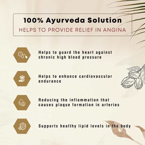Four Seasons Arjuna Tablet - 60 Tabs | Heart & Bone Health | Cholesterol Level & Blood Pressure