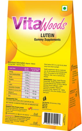 Waypham Vitawoods Lutein Gummies