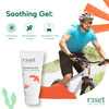 R3set Natural Pain Relief Soothing Gel | Best For Muscle Back Knee Neck Nerve Joint Pain - 50Gm