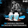 In2 100% Whey Protein 1kg (2.2lbs) Rich Chocolate 25g Protein 5.5g Bcaas 4g Glutamine