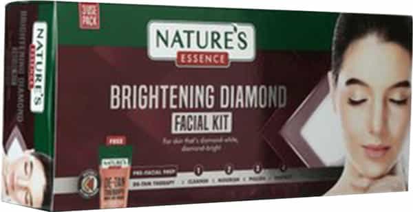 Nature's Essence Brightening Diamond Facial Kit - 60G + 15Ml
