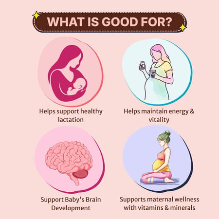 Healthbest Pregnabest Protein Powder For Women|Prenatal Pregnancy & Lactation-(Chocolate)-300gm