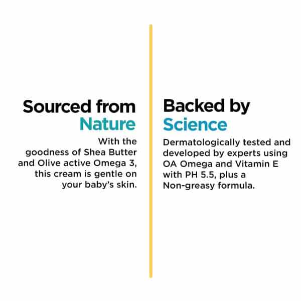 Hohner Baby Protective Cream Ph 5.5 & With Natural Oa Omega+ Shea Butter And Vitamin E|100Ml