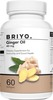 Briyo Ginger Oil Softgels 40mg - Dietary Supplement For Immunity And Good Health - 60 Softgels
