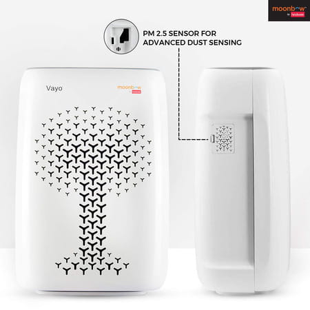 Moonbow By Hindware Vayo Hs-Kj400 70-Watt Air Purifier (White) 1 No'S