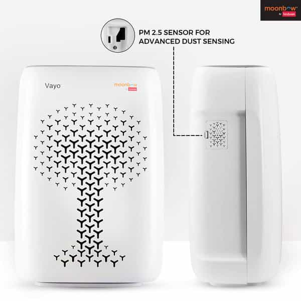 Moonbow By Hindware Vayo Hs-Kj400 70-Watt Air Purifier (White) 1 No's