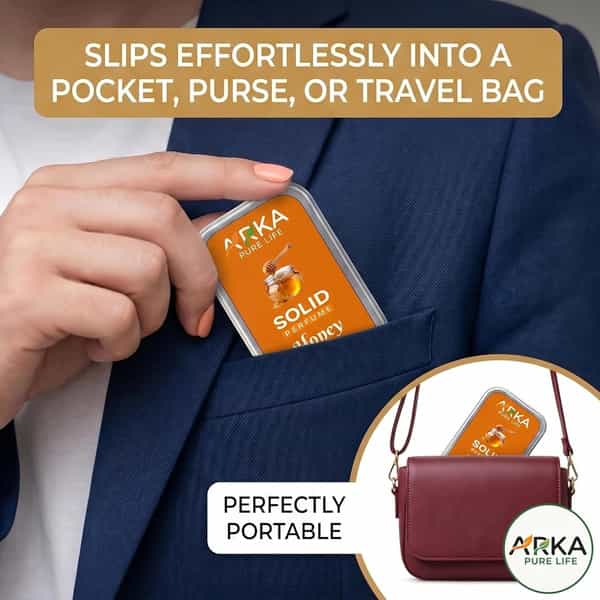 Arka Pure Life Premium Honey Solid Perfume - 12G