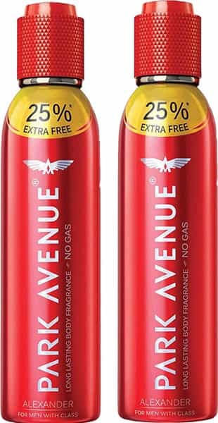 Park Avenue Alexander Body Fragrance -150Ml (Pack Of 2)