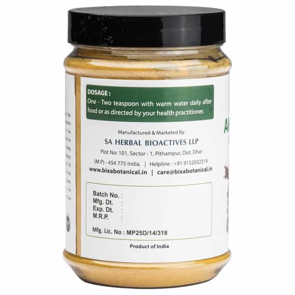 Bixa Botanical Akarkara Root Powder-Supports Healthy Nervine Functions | Strength & Stamina(200G)