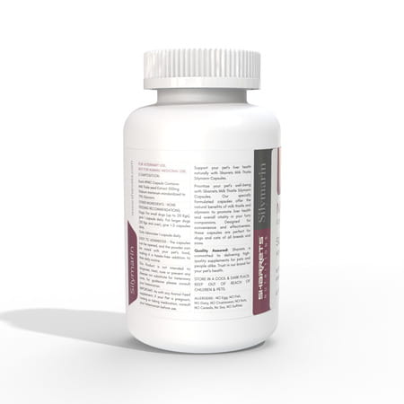 Sharrets Silymarin Milk Thistle For Dogs & Cats | Liver Support Supplement - Non Gmo | Gluten Free