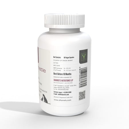 Sharrets Silymarin Milk Thistle For Dogs & Cats | Liver Support Supplement - Non Gmo | Gluten Free