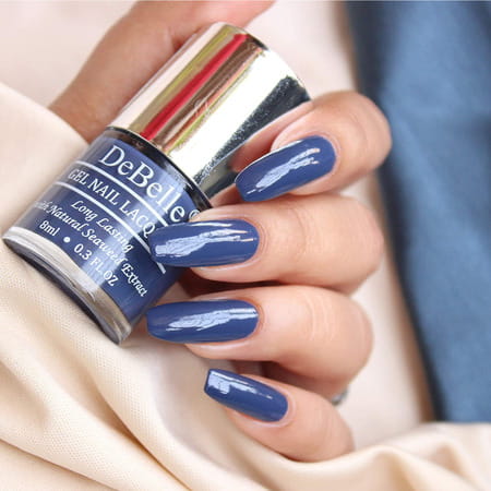 Debelle Gel Nail Polish Combo Set Of 6 Tulip Sheen(Dark Maroon) 48 Ml (8 Ml Each) Rakhi Gift