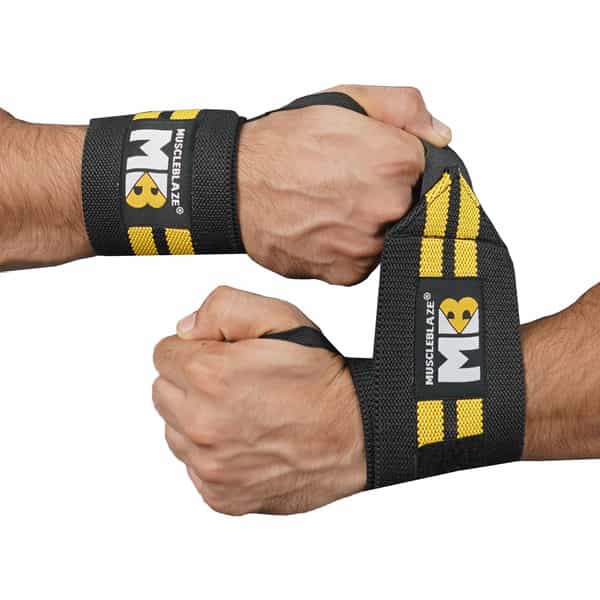 Muscleblaze Wrist Support For Men & Women (Black | Free Size) | Wrist Support For Pain Relief