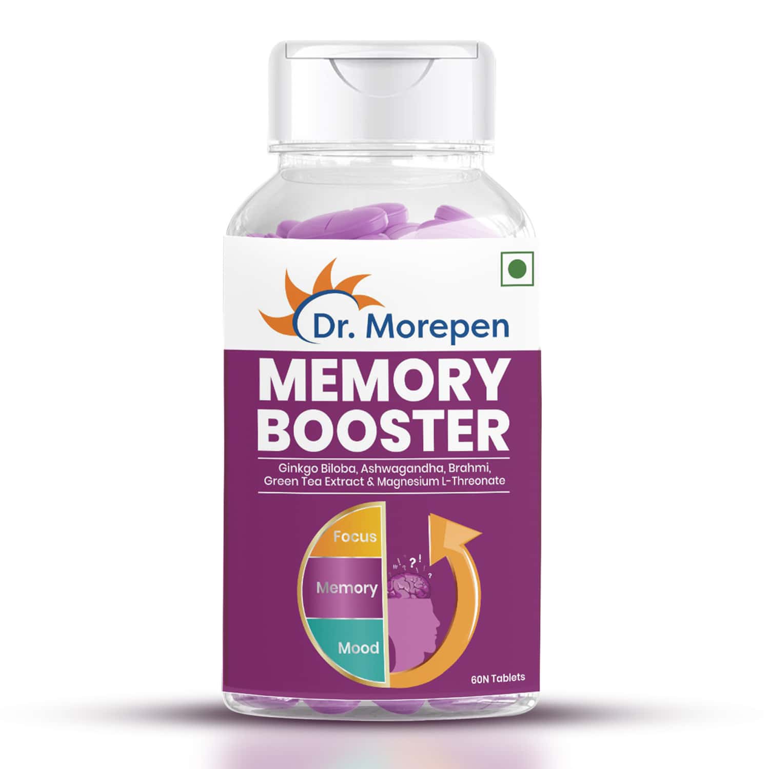 Dr. Morepen Memory Booster | Tablets | 60 No's