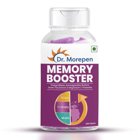 Dr. Morepen Memory Booster | Tablets | 60 No'S