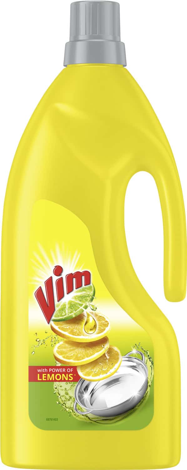 Vim Dishwash Liquid Gel Lemon 1.8l