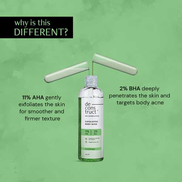 Deconstruct Exfoliating Body Wash - 11% Aha + 2% Salicylic Acid Body Wash (200 Ml)